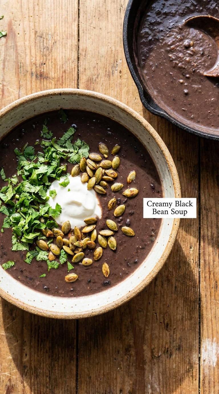 Creamy Black Bean Soup