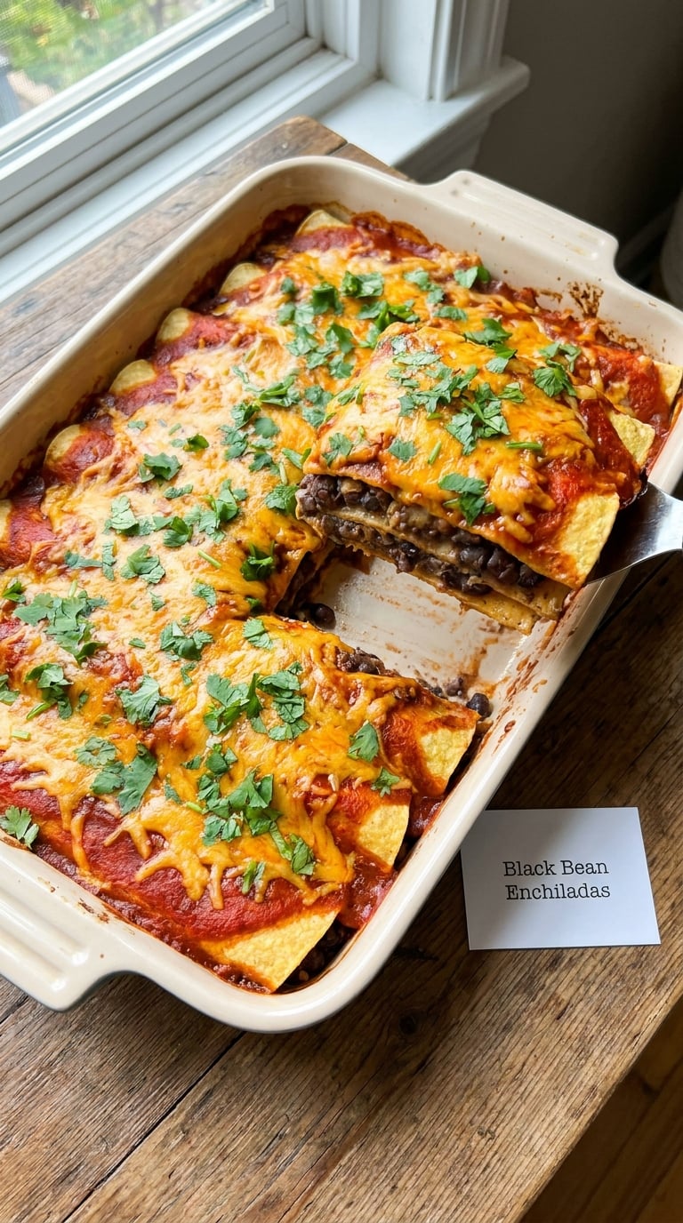 Black Bean Enchiladas