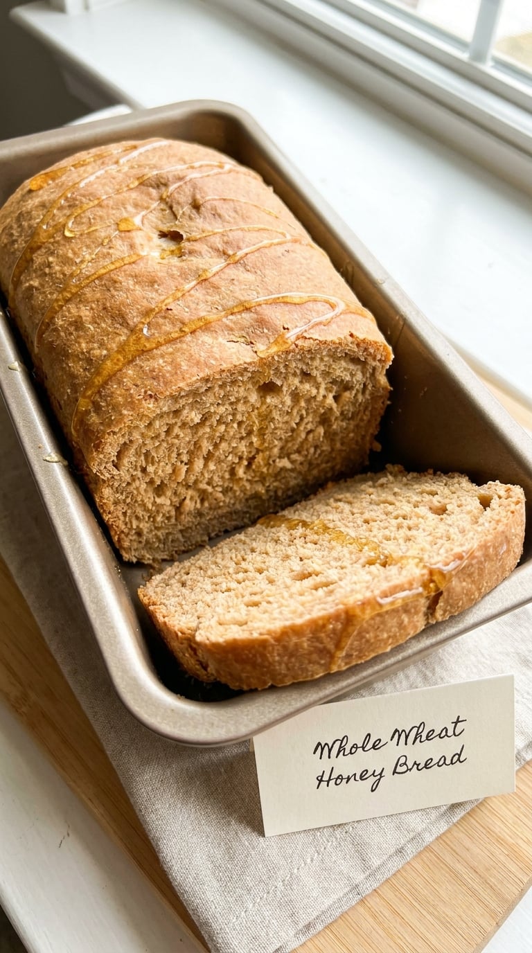 Whole Wheat Honey Bread