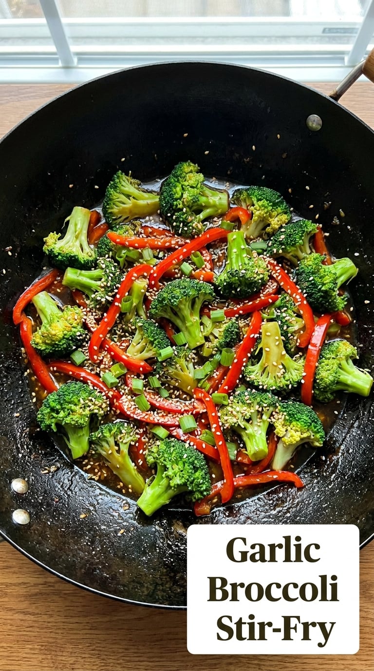 Garlic Broccoli Stir-Fry