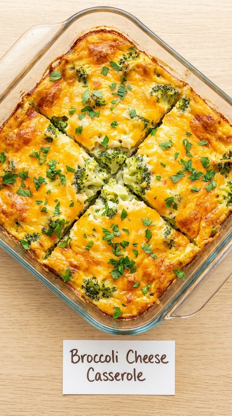 Broccoli Cheese Casserole