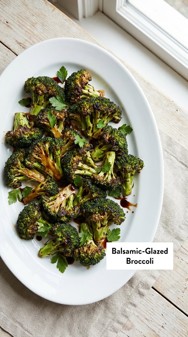 Balsamic-Glazed Broccoli
