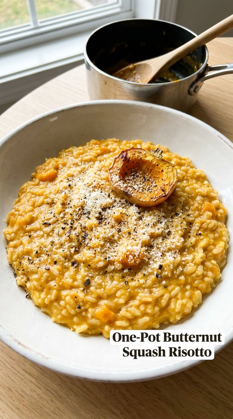One-Pot Butternut Squash Risotto