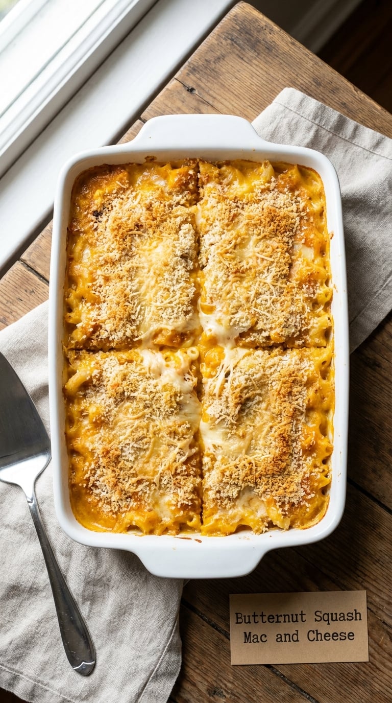 Butternut Squash Mac and Cheese