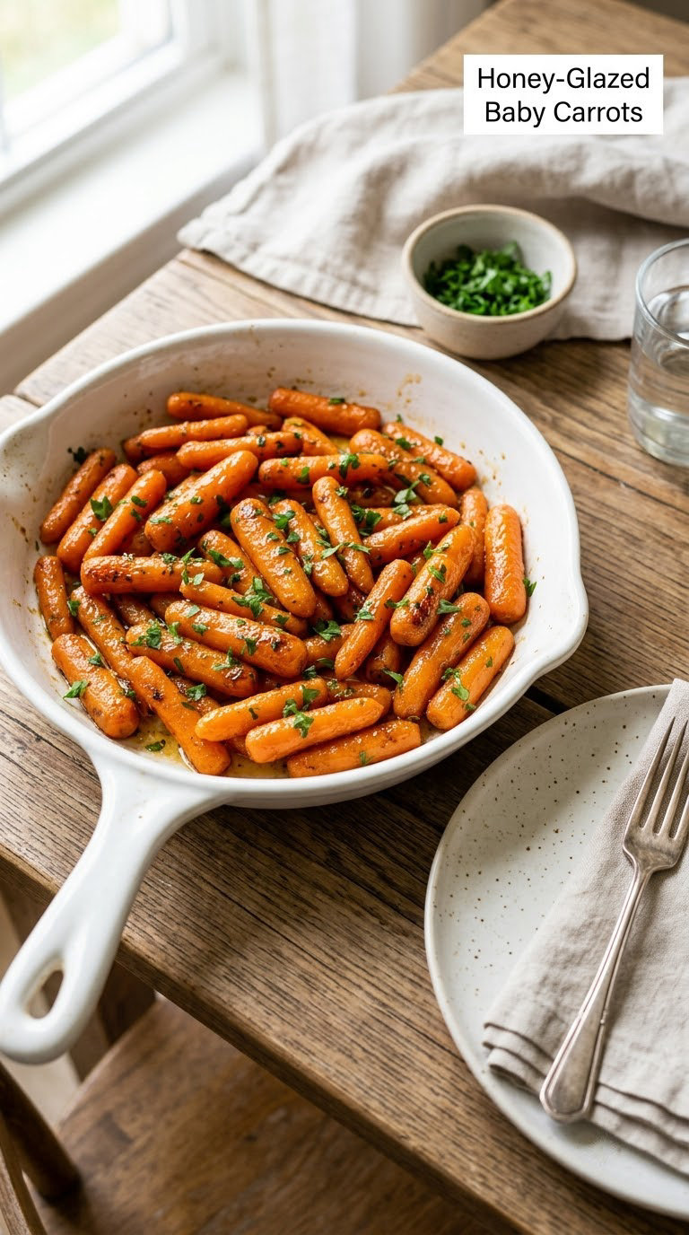 Honey-Glazed Baby Carrots