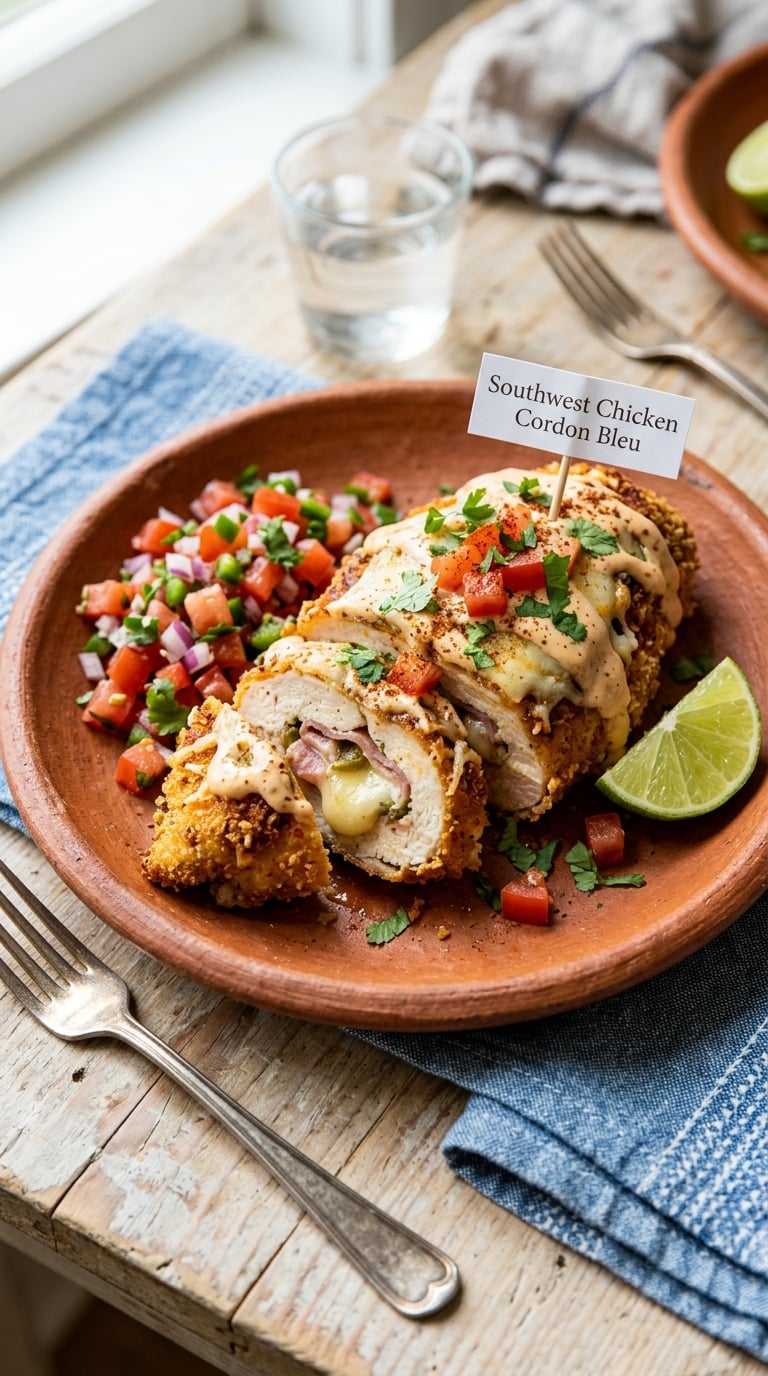 Southwest Chicken Cordon Bleu