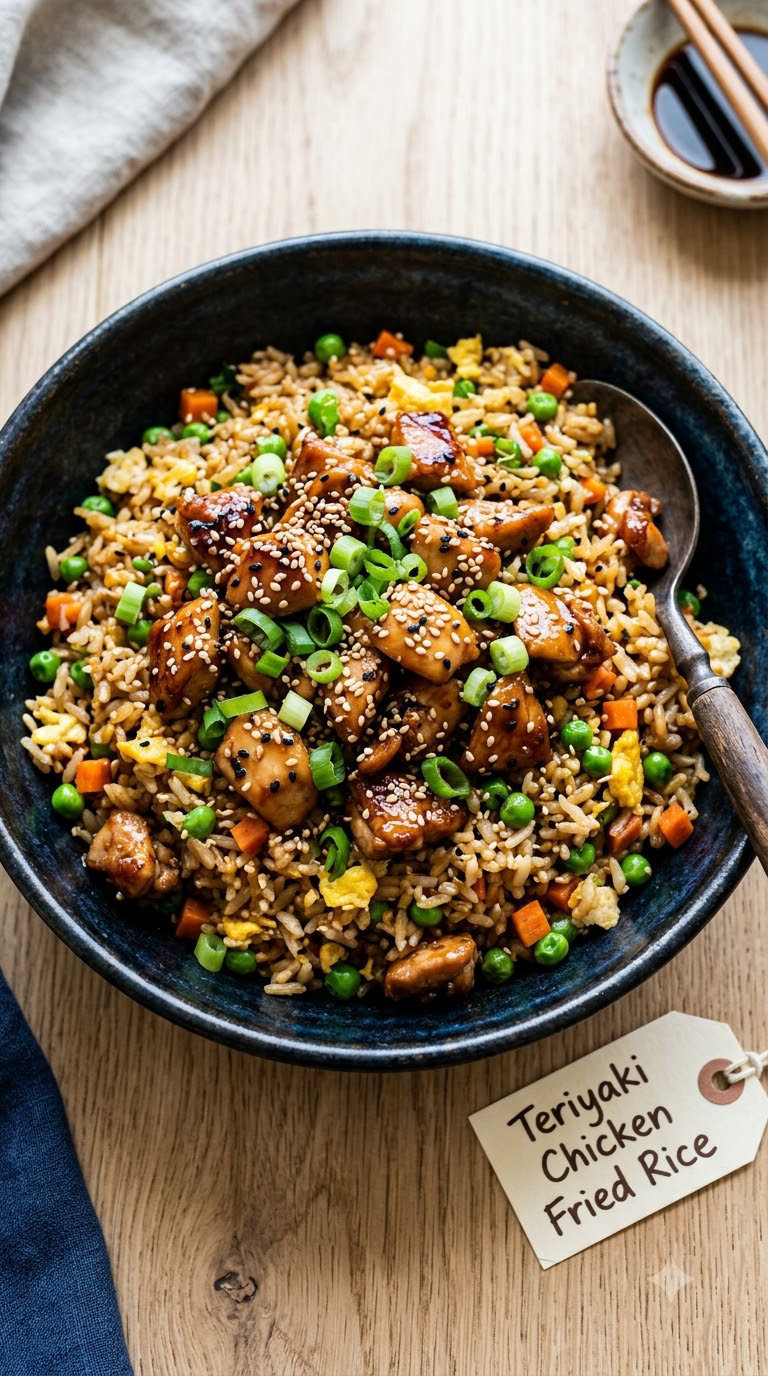 Teriyaki Chicken Fried Rice