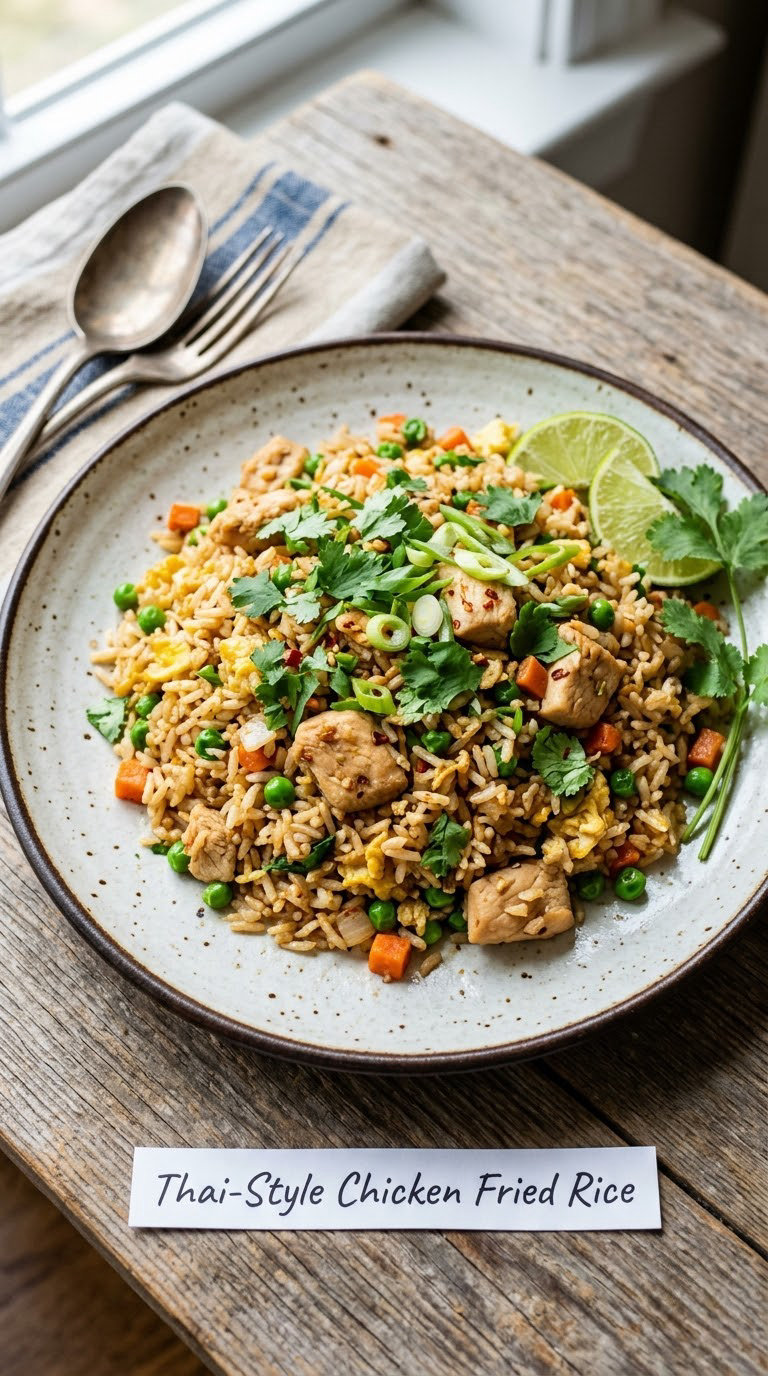 Thai-Style Chicken Fried Rice