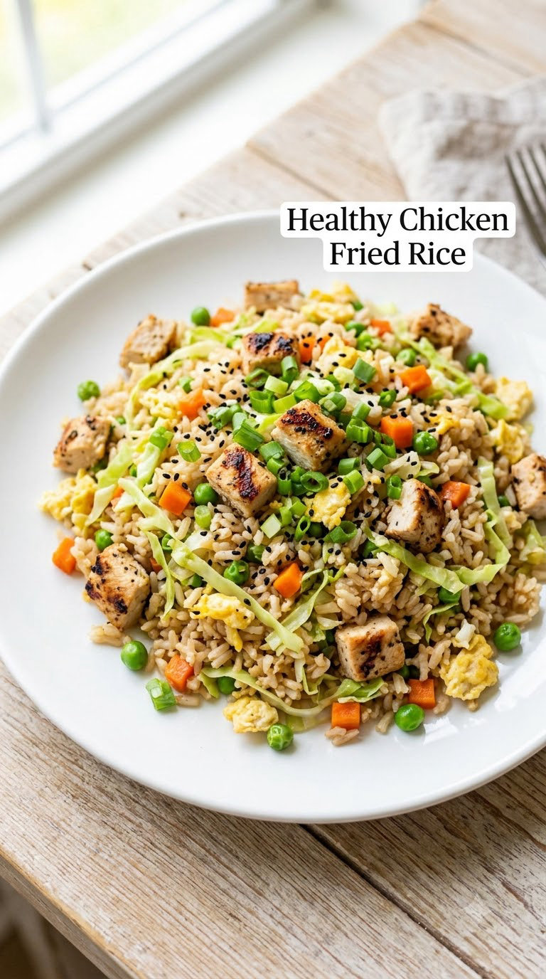 Healthy Chicken Fried Rice