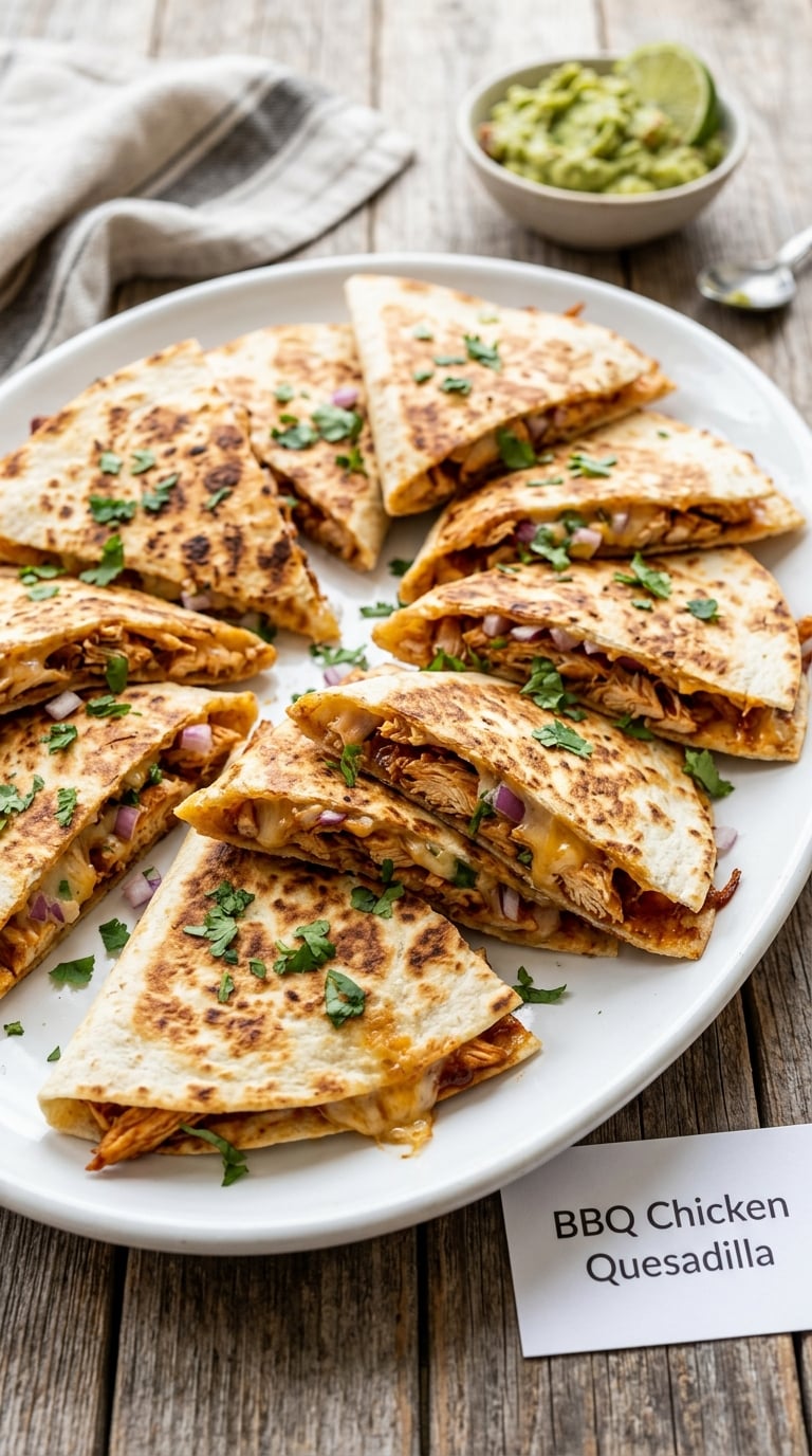 BBQ Chicken Quesadilla