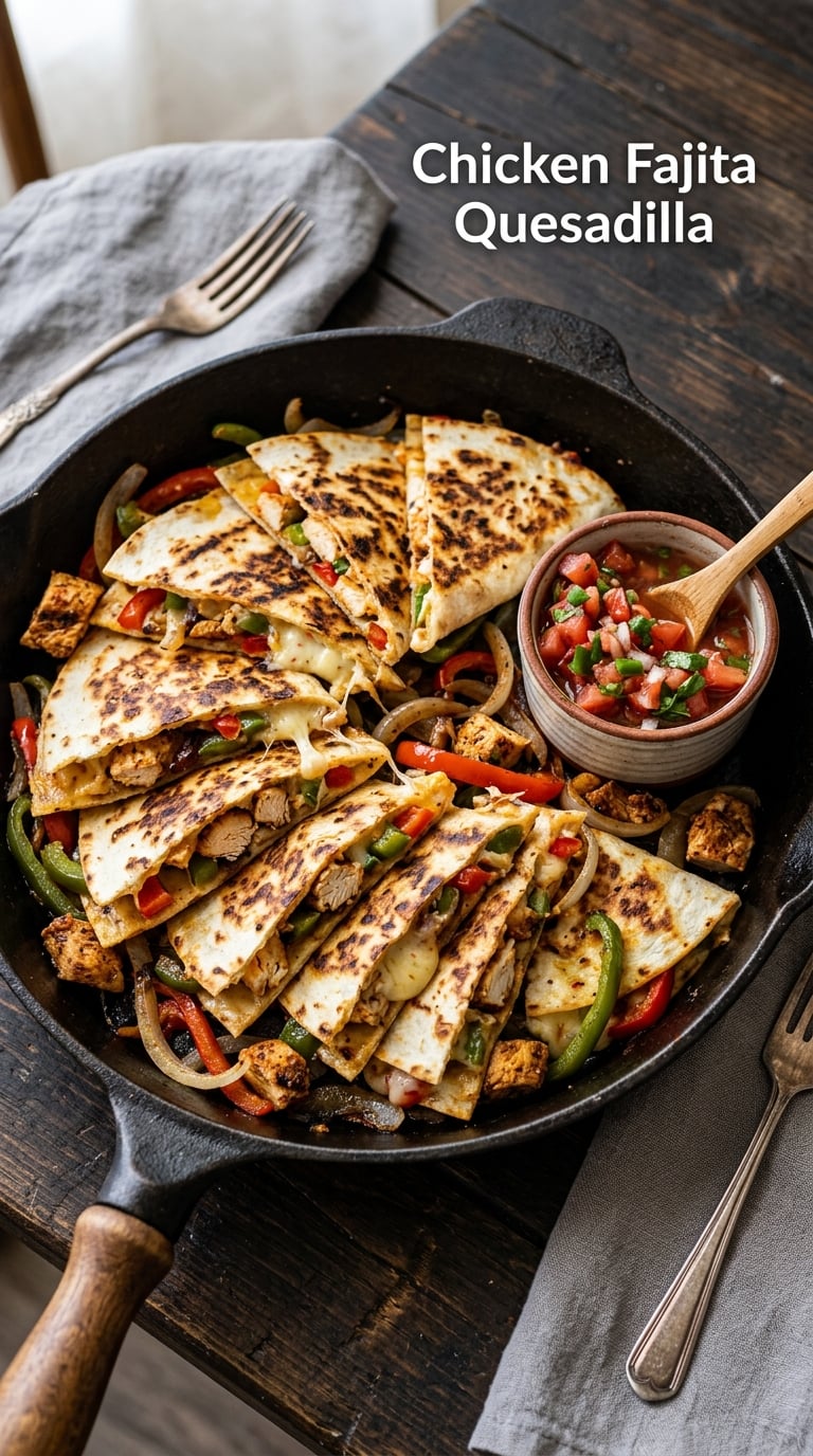 Chicken Fajita Quesadilla