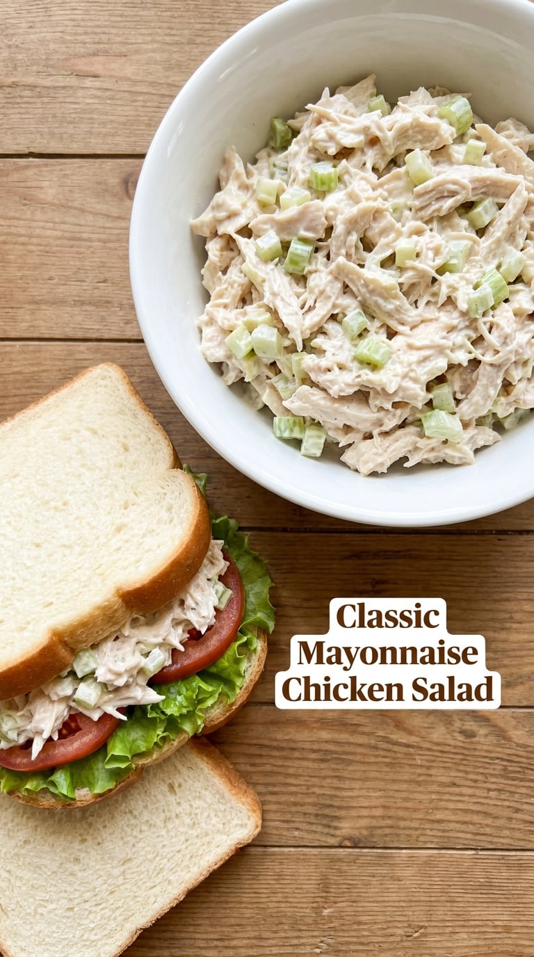 Classic Mayonnaise Chicken Salad