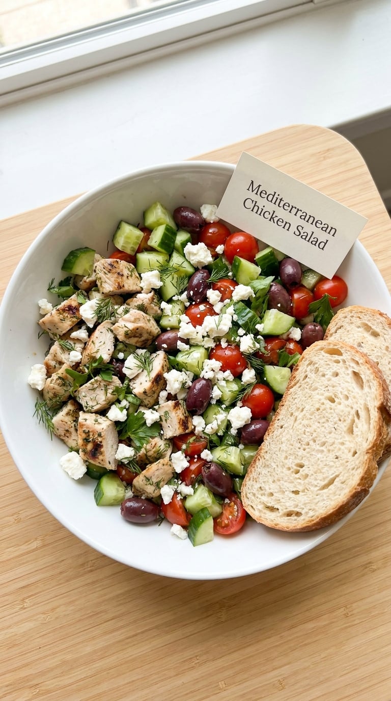 Mediterranean Chicken Salad