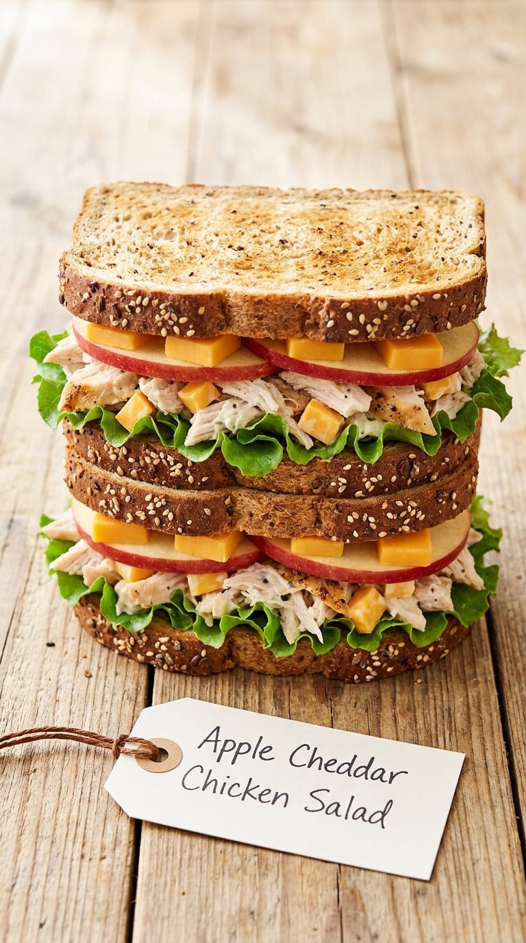 Apple Cheddar Chicken Salad