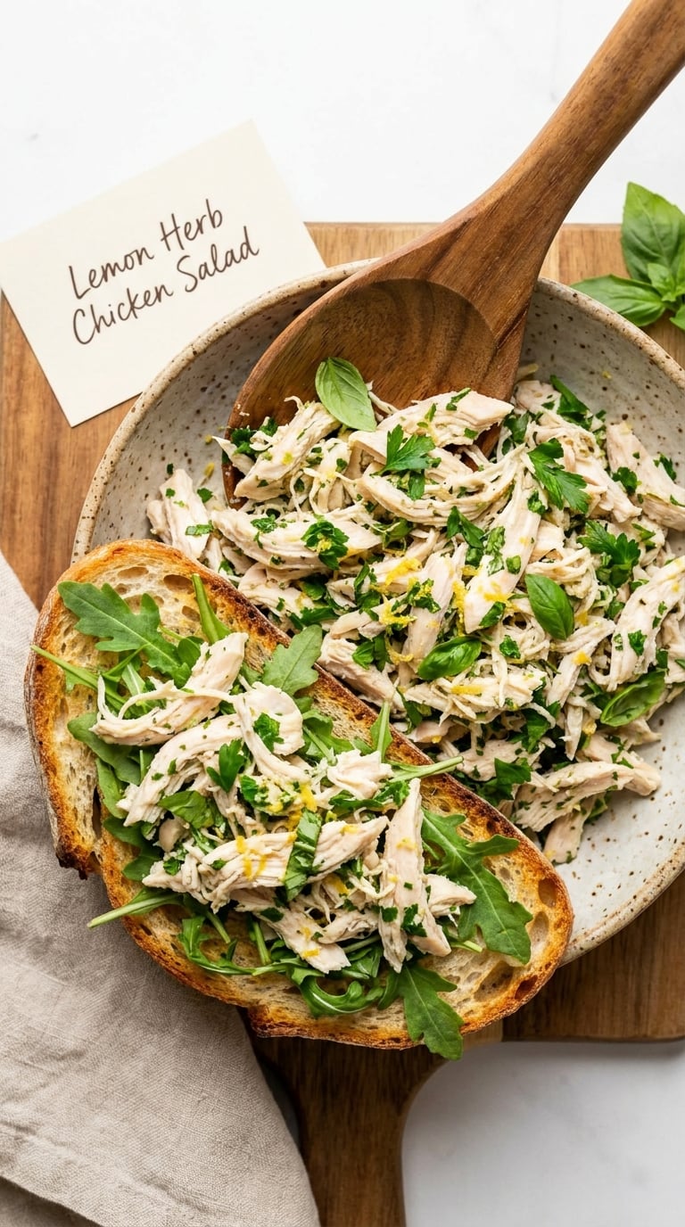Lemon Herb Chicken Salad