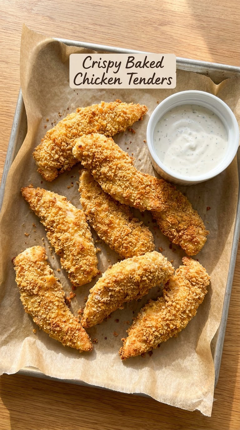 Crispy Baked Chicken Tenders
