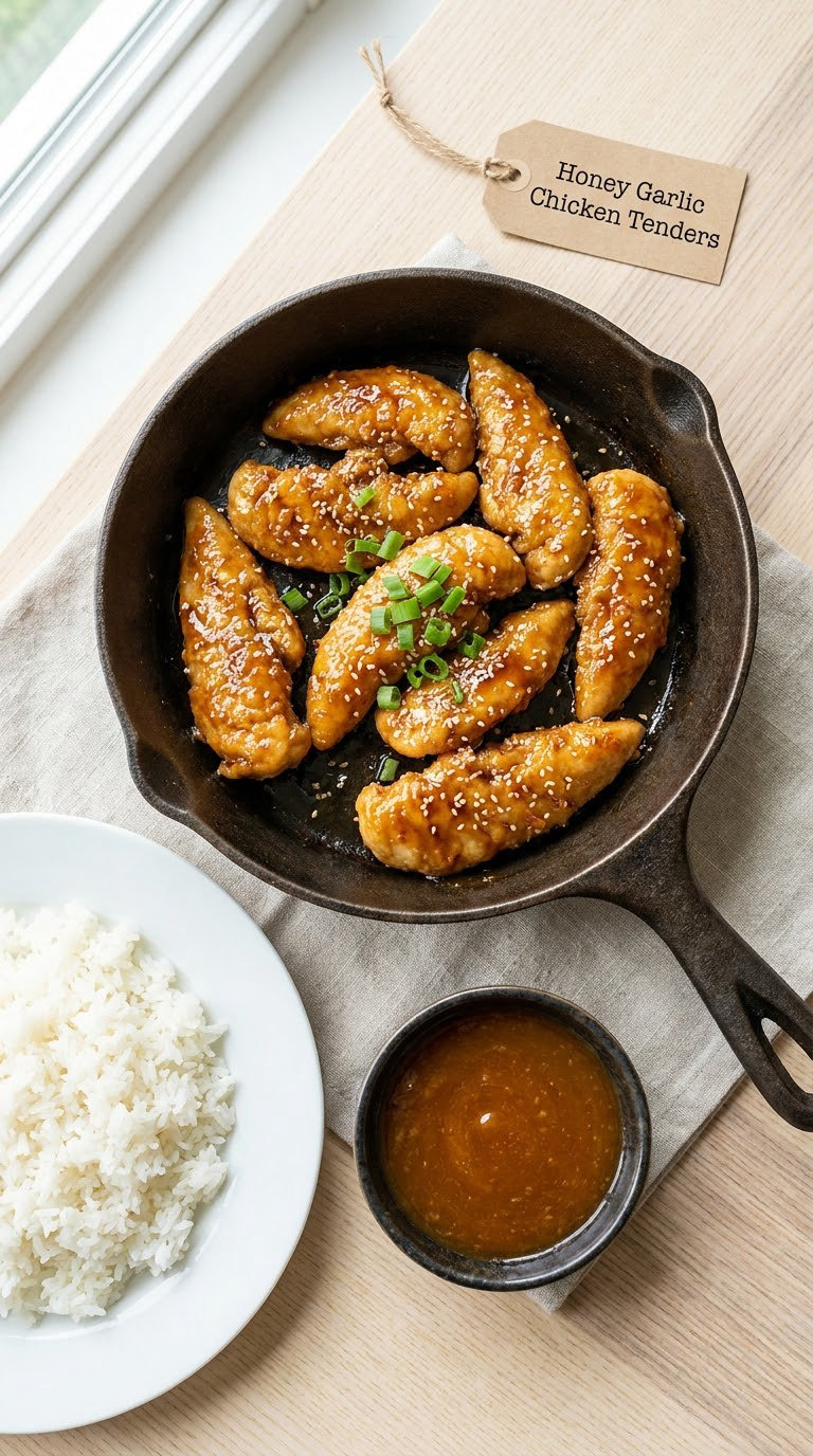 Honey Garlic Chicken Tenders