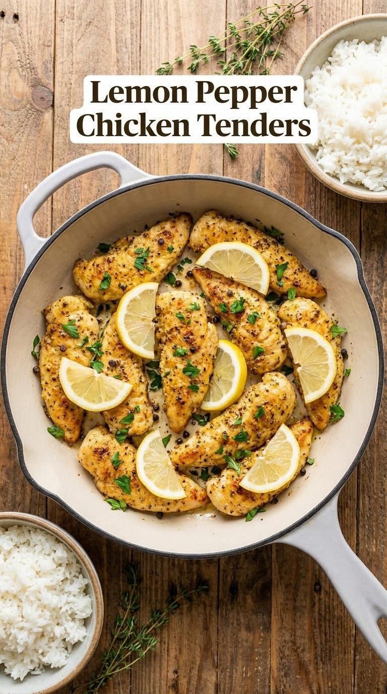 Lemon Pepper Chicken Tenders