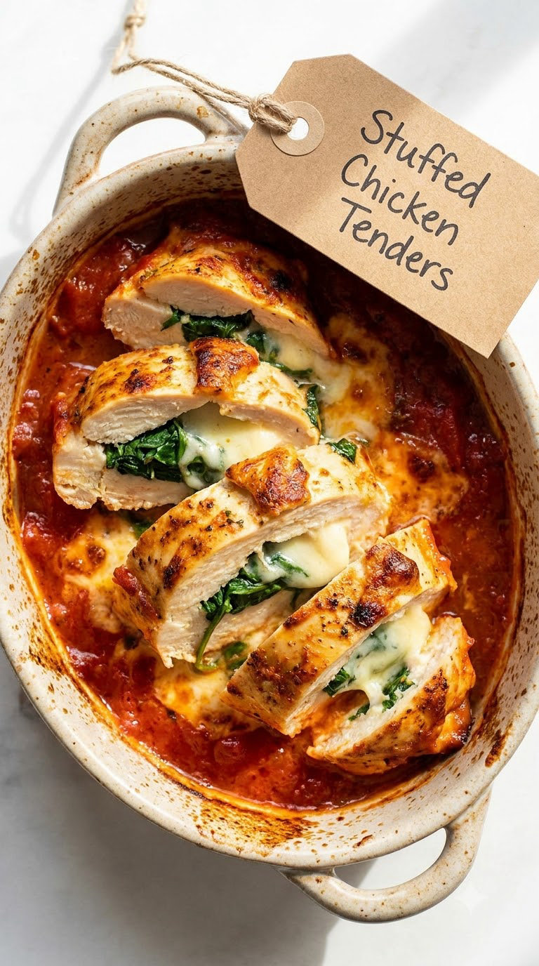 Stuffed Chicken Tenders