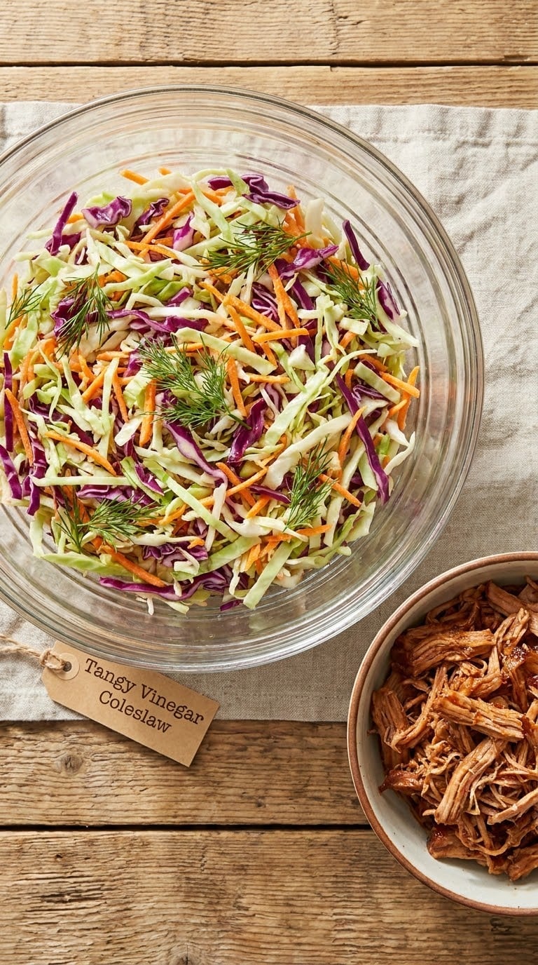 Tangy Vinegar Coleslaw