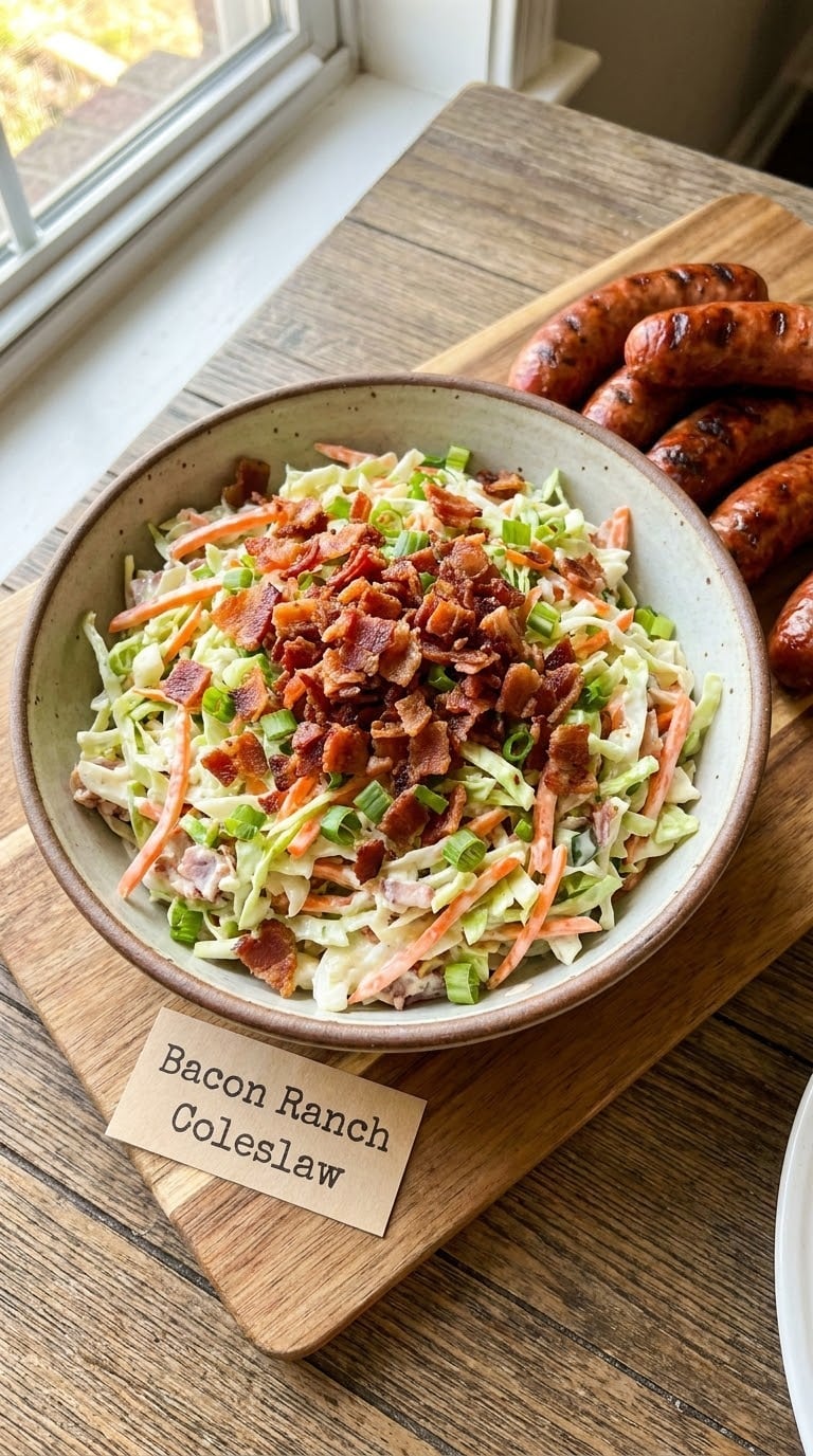 Bacon Ranch Coleslaw