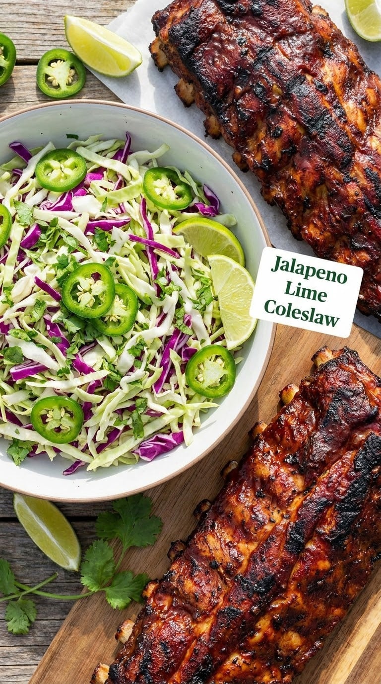 Jalapeno Lime Coleslaw