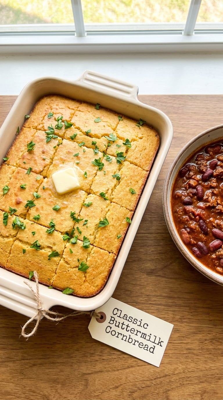 Classic Buttermilk Cornbread