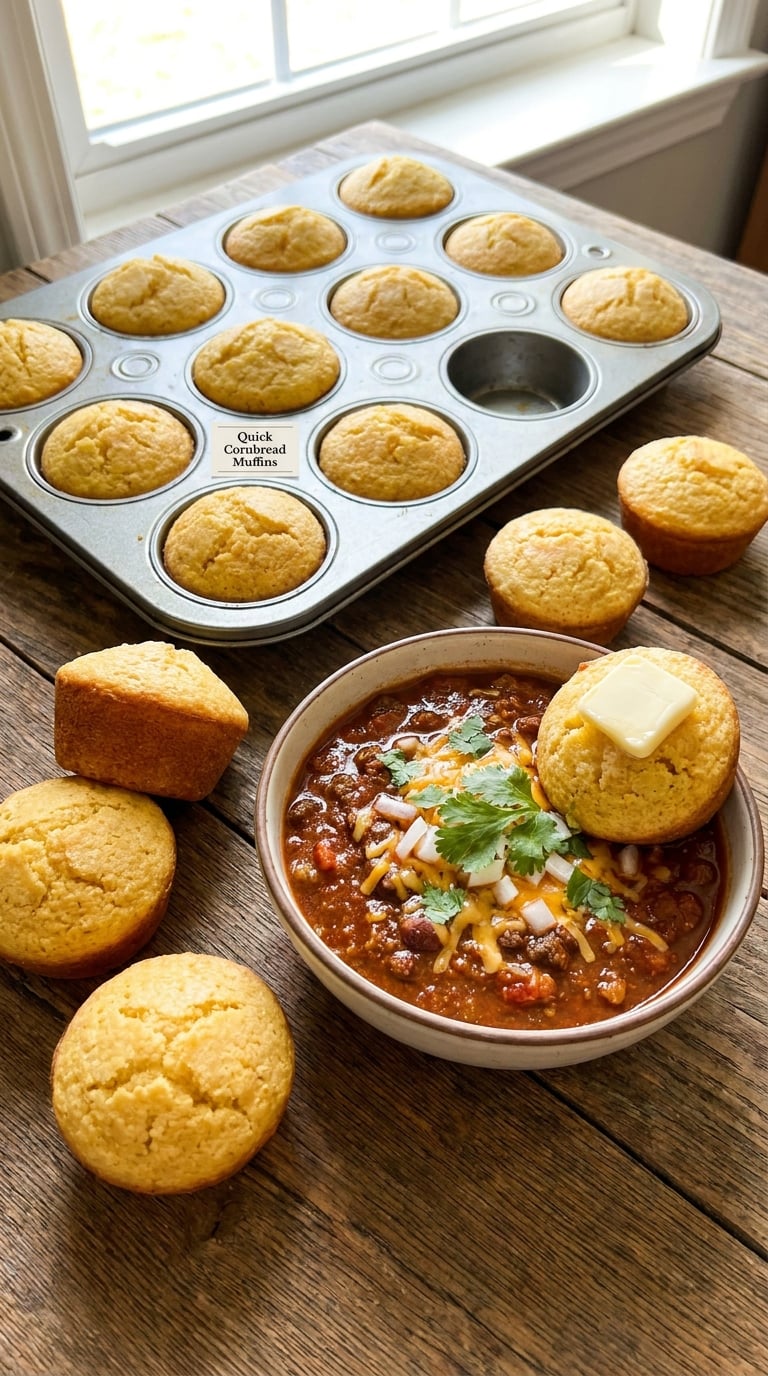 Quick Cornbread Muffins