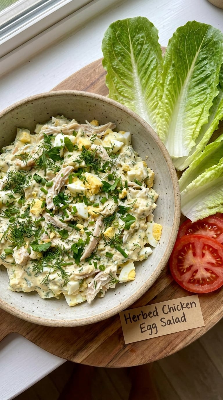 Herbed Chicken Egg Salad