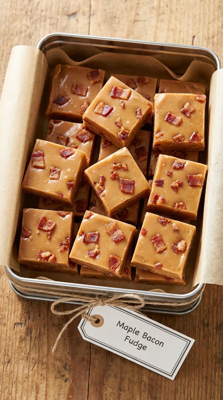 Maple Bacon Fudge