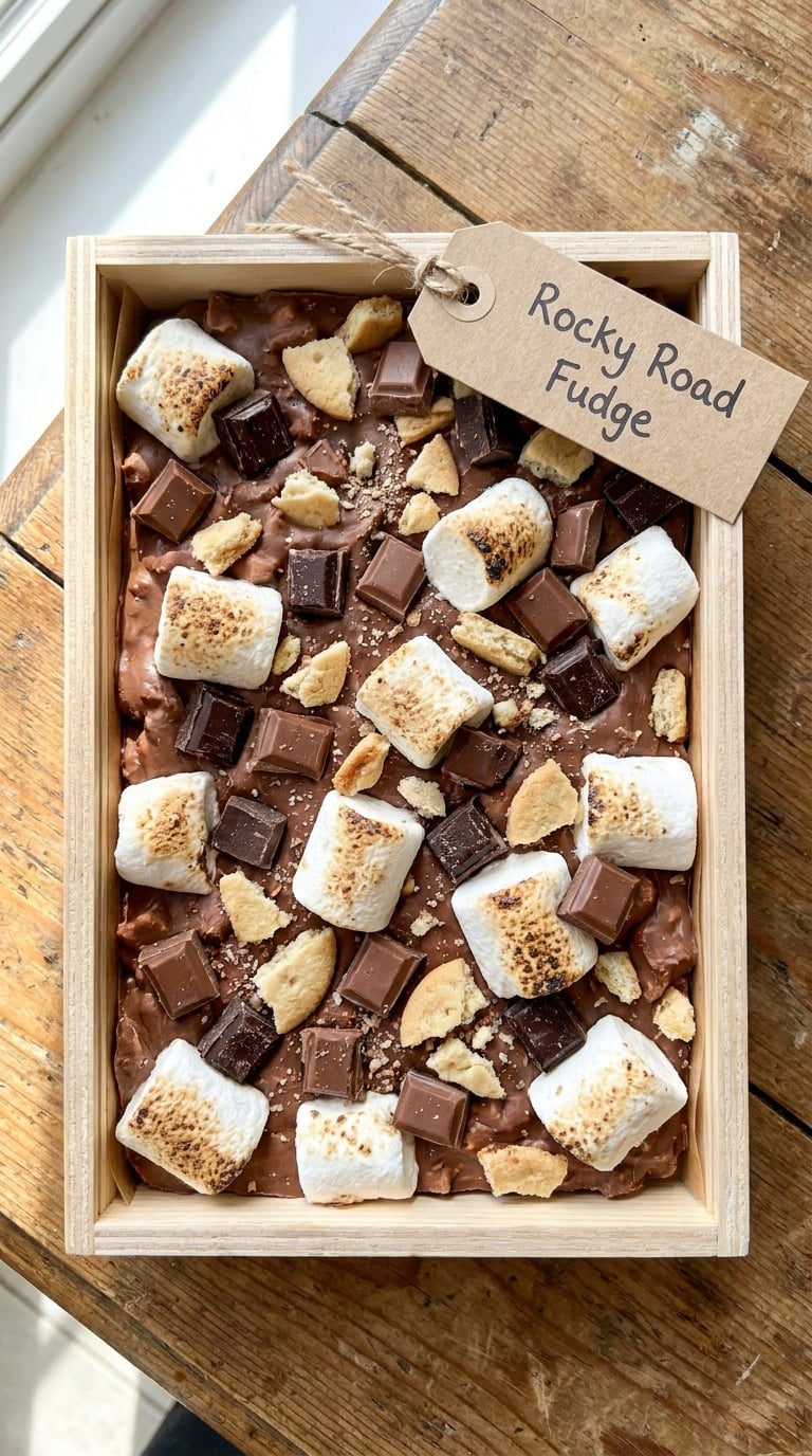 Rocky Road Fudge