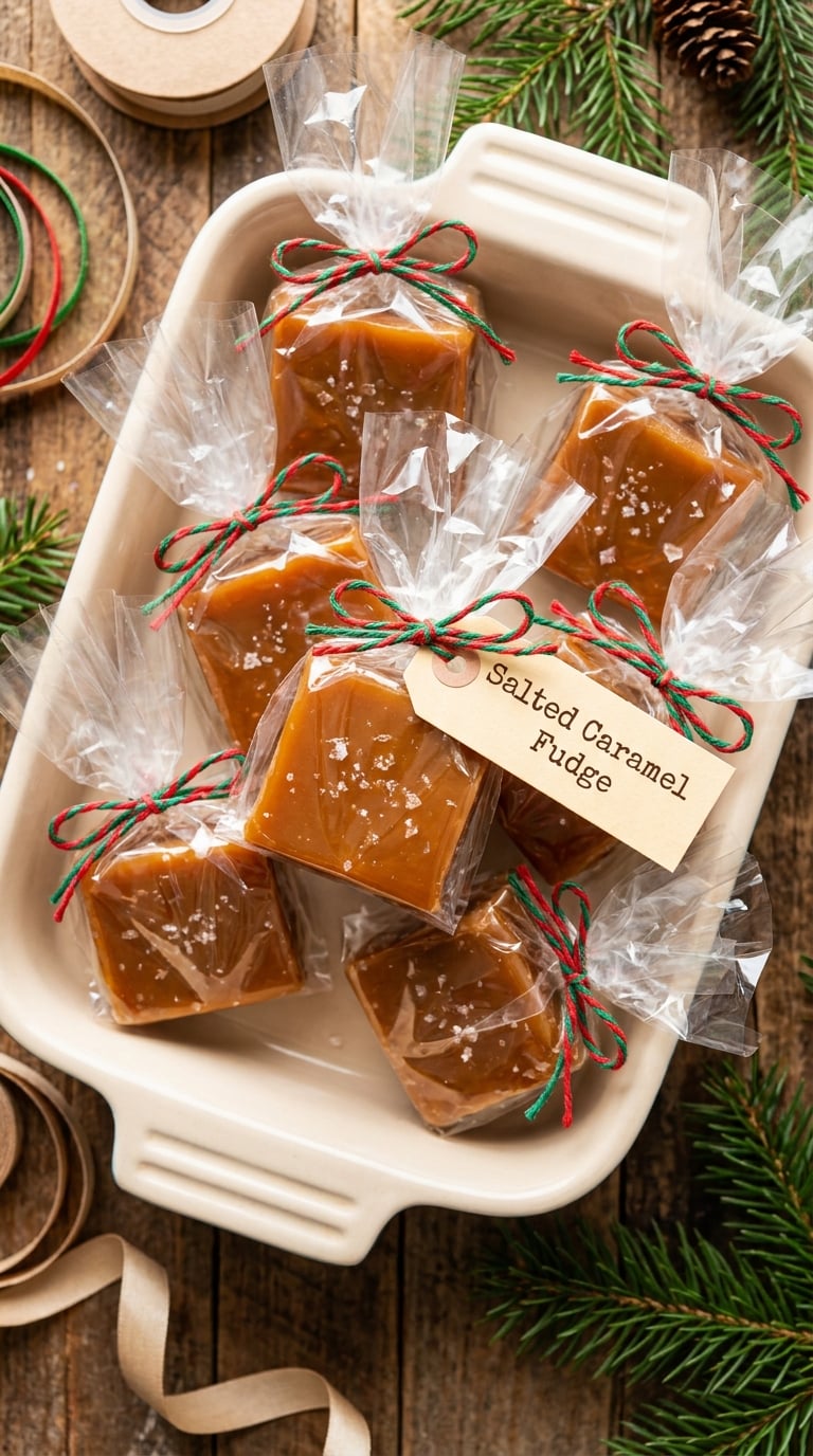 Salted Caramel Fudge