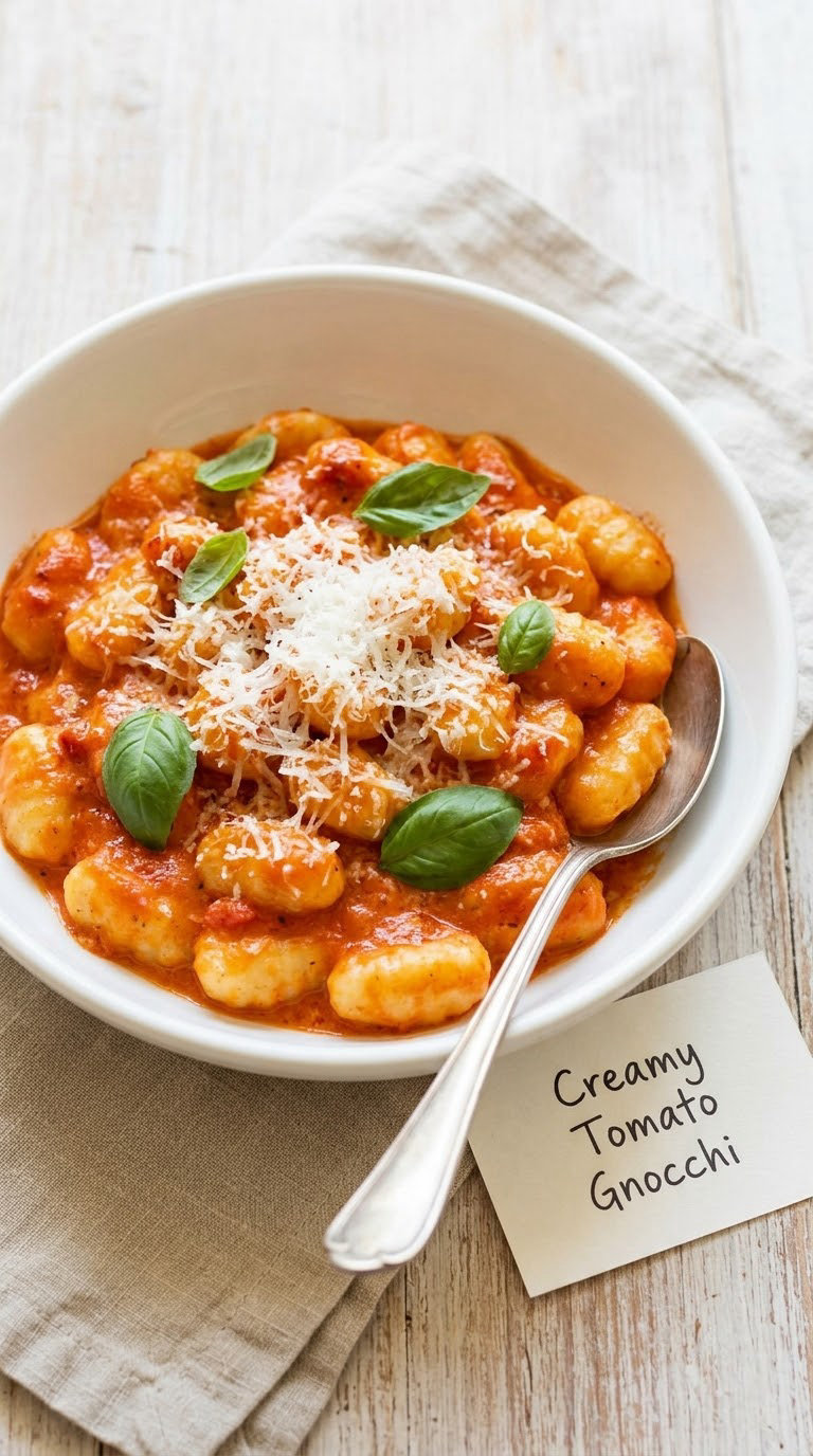 Creamy Tomato Gnocchi