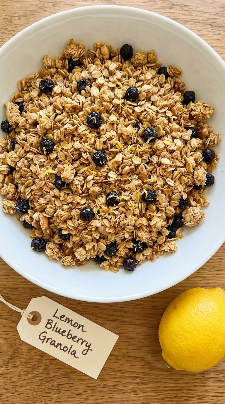 Lemon Blueberry Granola