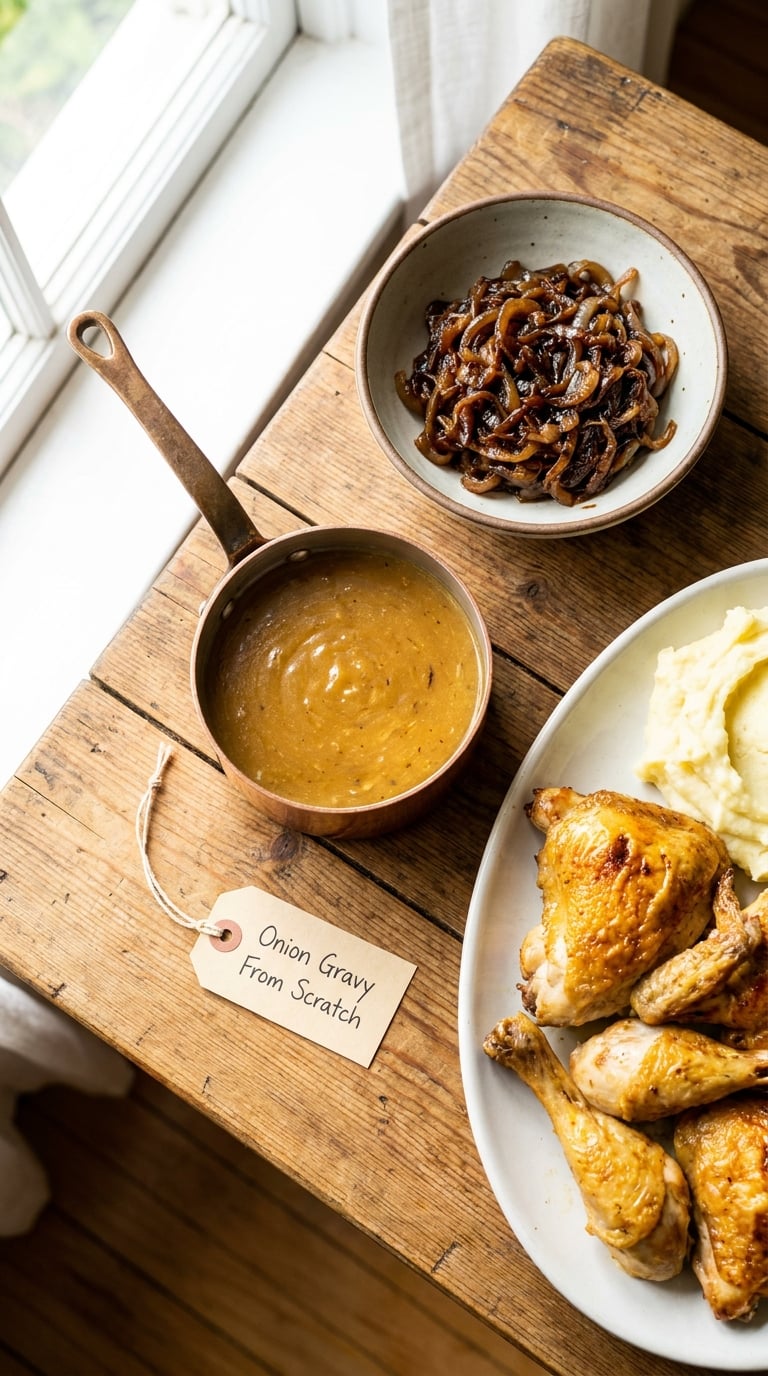 Onion Gravy From Scratch
