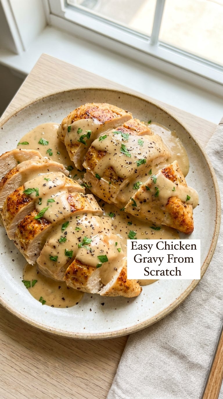 Easy Chicken Gravy From Scratch