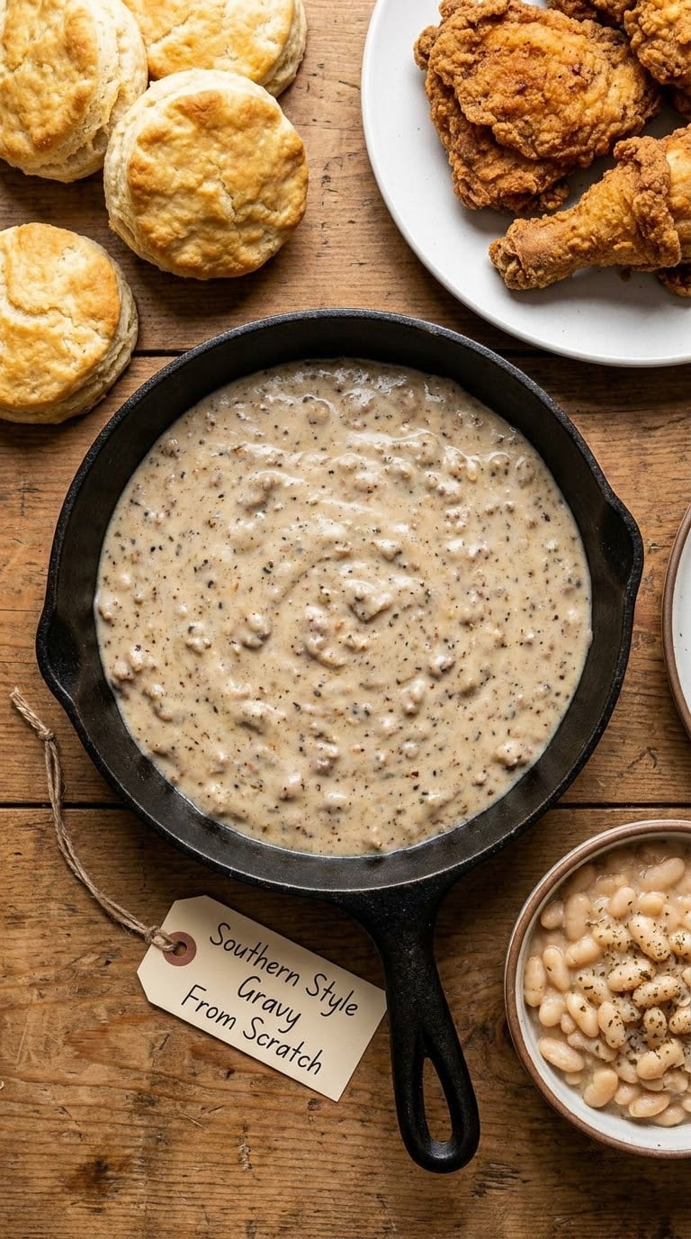 Southern Style Gravy From Scratch