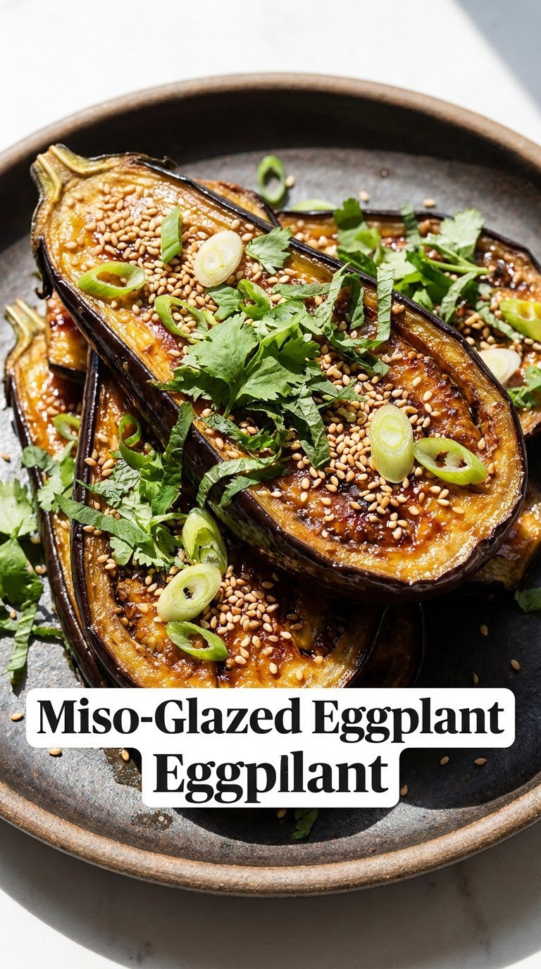 Miso-Glazed Eggplant