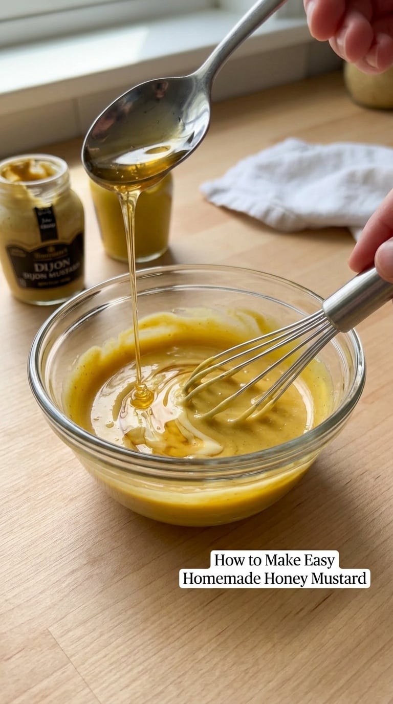 How to Make Easy Homemade Honey Mustard