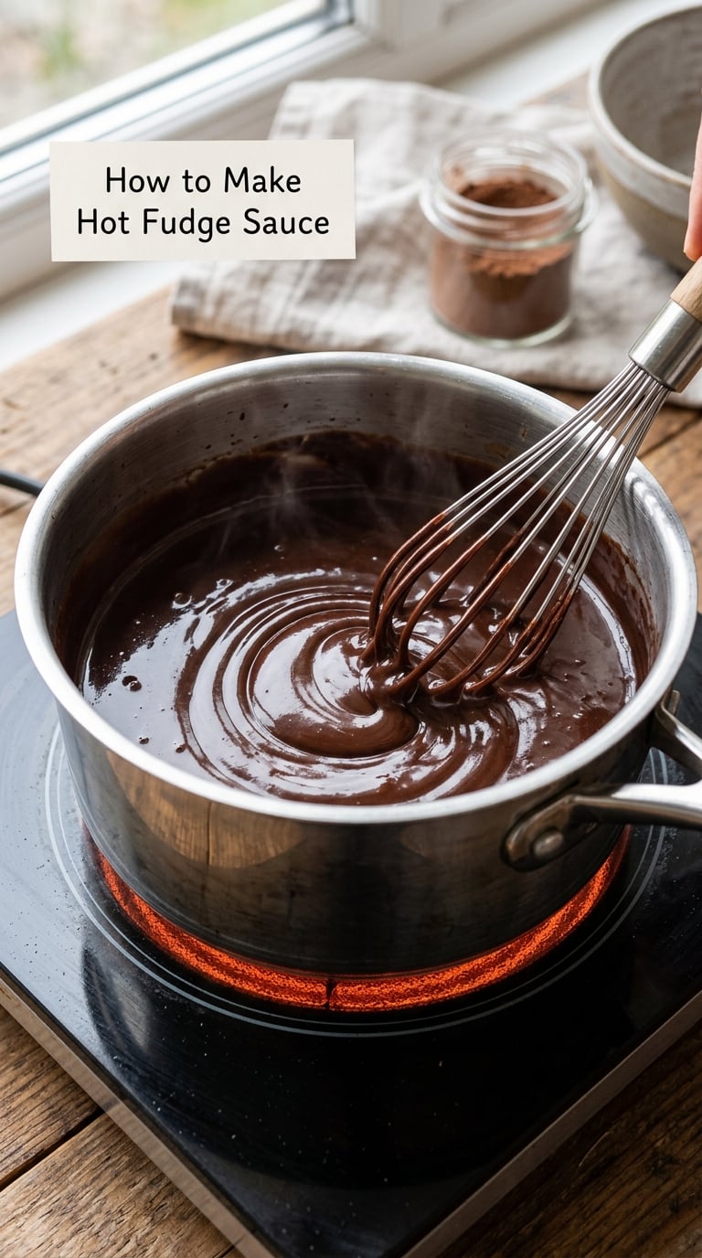 How to Make Hot Fudge Sauce