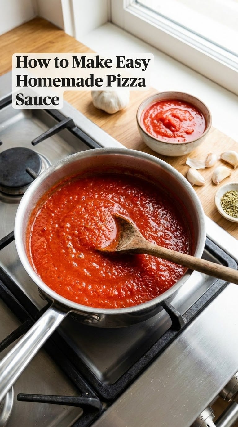 How to Make Easy Homemade Pizza Sauce