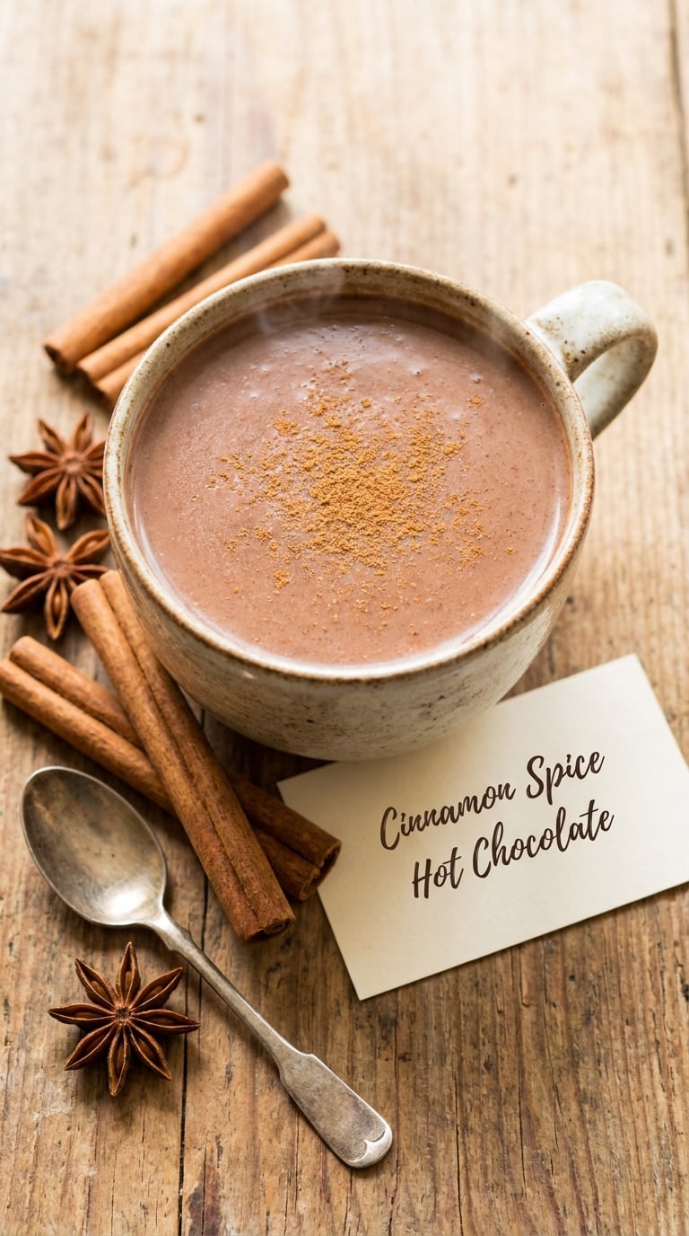 Cinnamon Spice Hot Chocolate