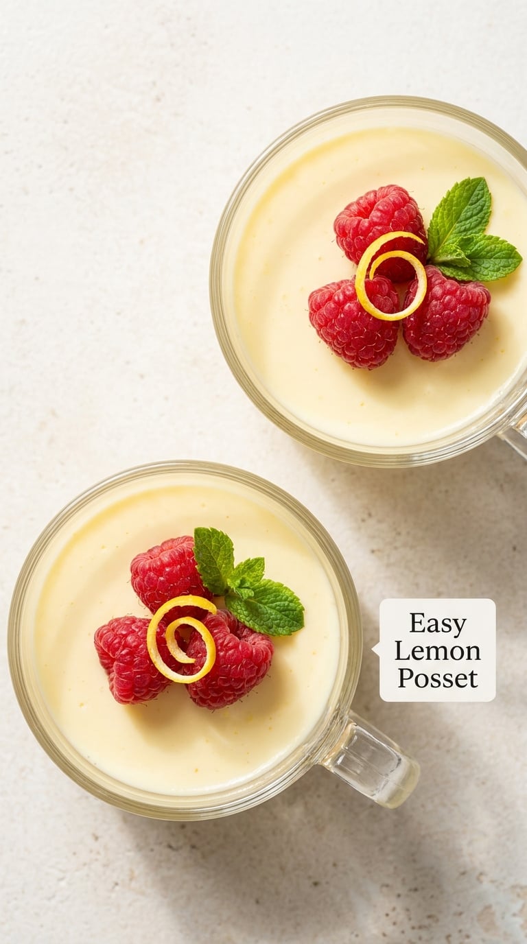 Easy Lemon Posset