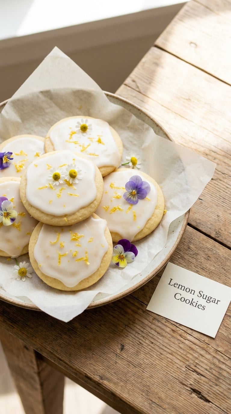 Lemon Sugar Cookies