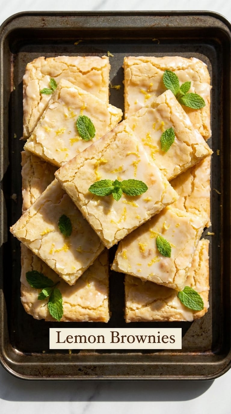 Lemon Brownies