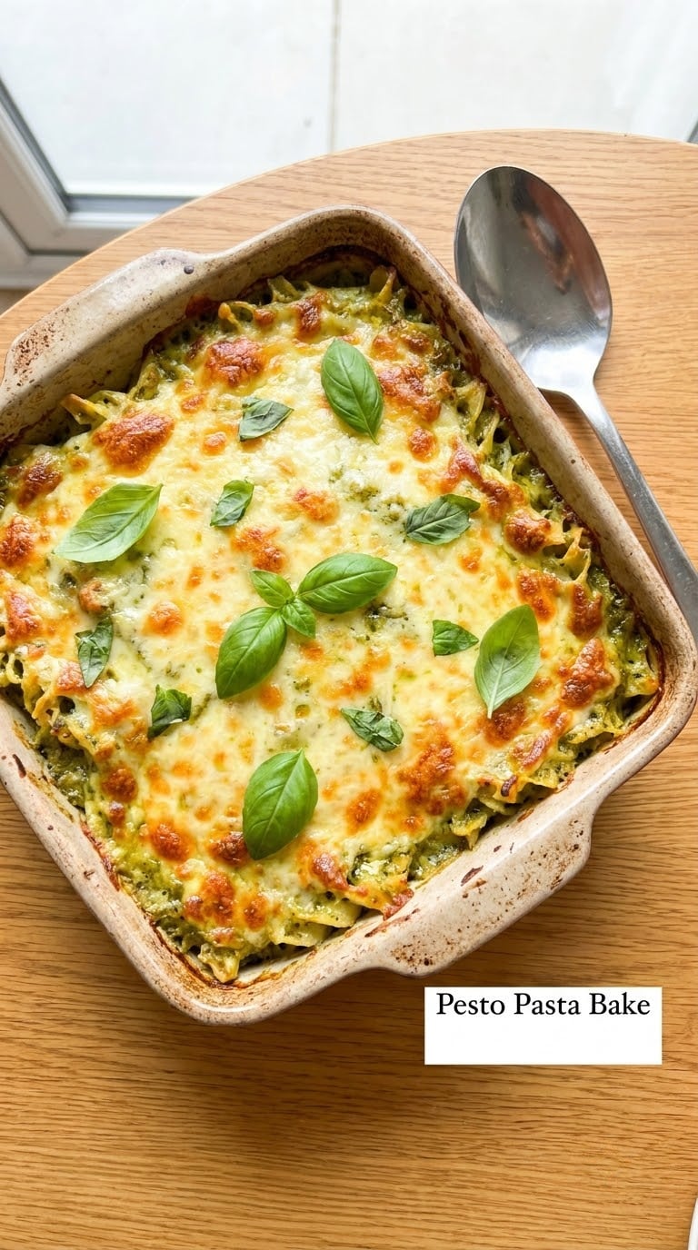 Pesto Pasta Bake
