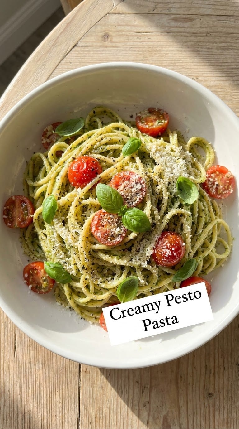 Creamy Pesto Pasta
