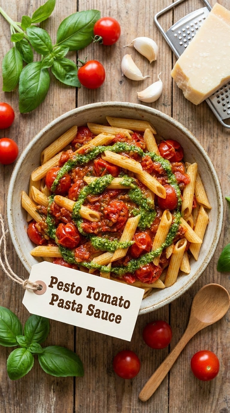 Pesto Tomato Pasta Sauce
