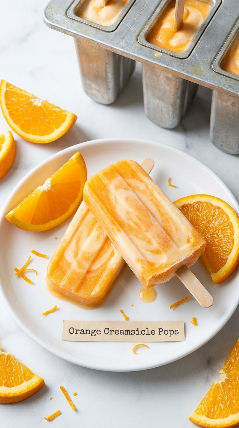 Peanut Butter Chocolate Chip Popsicles
