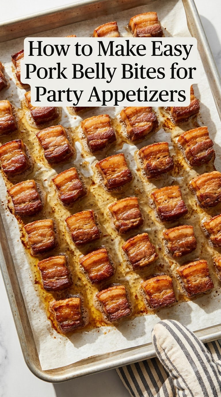 How to Make Easy Pork Belly Bites for Party Appetizers